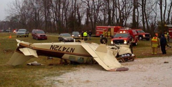Beech Bonanza After Crankshaft Failure