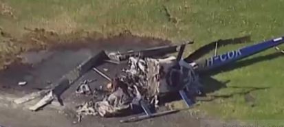 deGruy/Wright R44 Wreckage